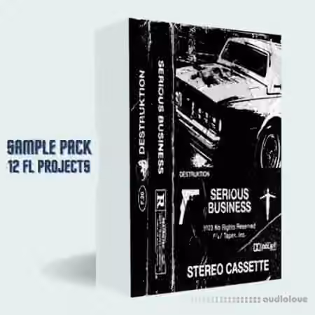 DESTRUKTION Serious Business Sample Pack [DAW Templates] - Sample Pack Artwork