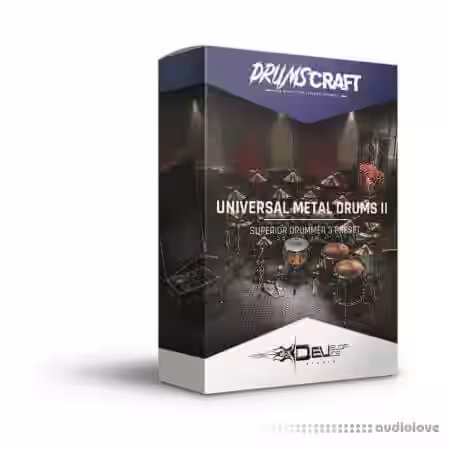 Develop Device Universal Metal Drums II: Superior [Synth Presets] - Sample Pack Artwork