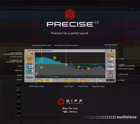 DIFF Devices PRECISE V2 [Max for Live] - Sample Pack Artwork