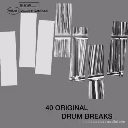 Diggin It Samples 40 Original Drum Breaks [WAV] - Sample Pack Artwork