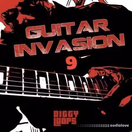 Diggy Loops Guitar Invasion 9 [WAV] - Sample Pack Artwork