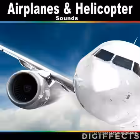 Digiffects Sound Effects Library Airplanes and Helicopter Sounds [FLAC] - Sample Pack Artwork