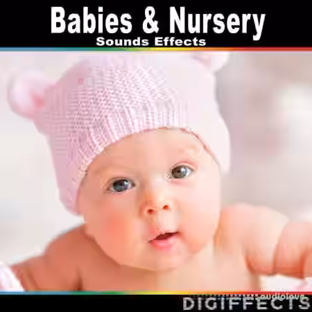 Digiffects Sound Effects Library Babies and Nursery Sound Effects [FLAC] - Sample Pack Artwork