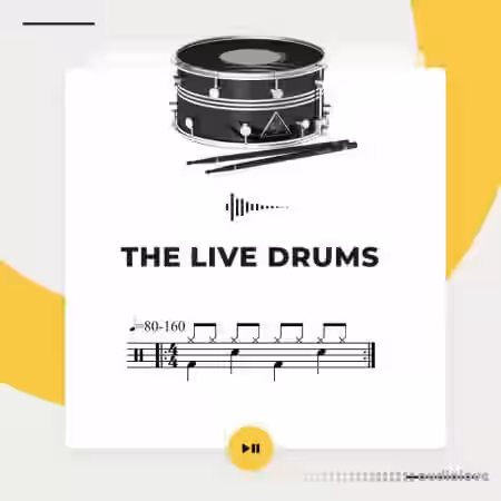 Diginoiz The Live Drums [WAV] - Sample Pack Artwork