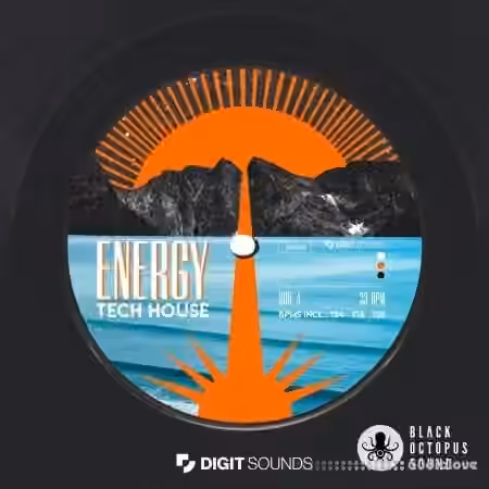 Digit Sounds Energy Tech House [WAV, Synth Presets] - Sample Pack Artwork