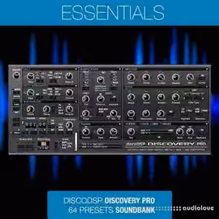 discoDSP George Reales Essentials [Synth Presets] - Sample Pack Artwork