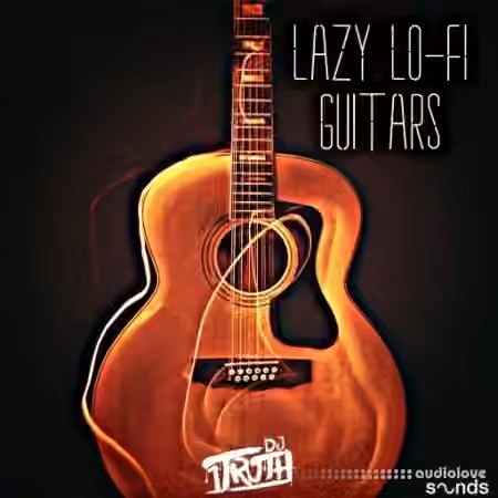 DJ 1Truth Lazy Lo-Fi Guitars [WAV] - Sample Pack Artwork