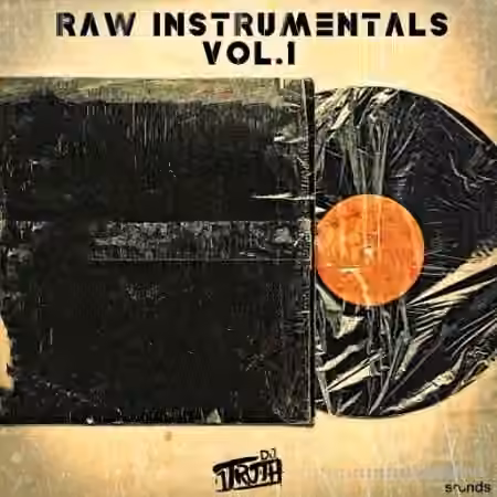 DJ 1Truth Raw Instrumentals Vol.1 [WAV] - Sample Pack Artwork