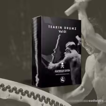 DJ Crystl Tearin Drumz Vol.1 Heavyweight Edition [DAW Templates] - Sample Pack Artwork