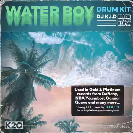 Dj K.i.D Waterboy Drum kit [WAV] - Sample Pack Artwork