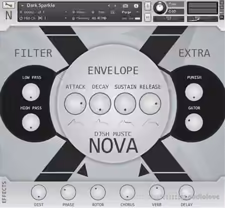 Djsh Music Nova [KONTAKT] - Sample Pack Artwork