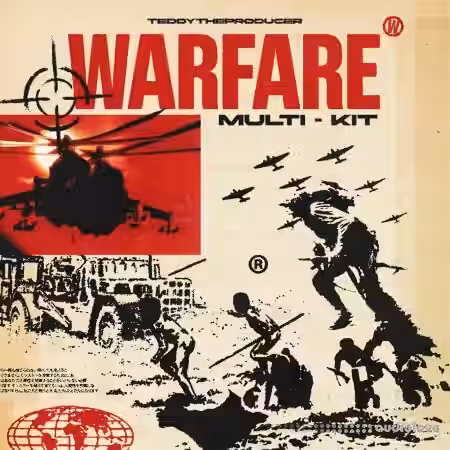 Do Not Cross WARFARE Sound Kit [WAV, MiDi, Synth Presets, DAW Templates] - Sample Pack Artwork