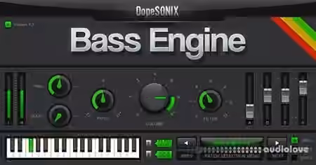 DopeSONIX Bass Engine v1.3 [WiN, MacOSX] - Sample Pack Artwork