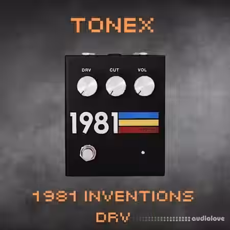 DPE Pedals 1981 DRV ToneX - Sample Pack Artwork