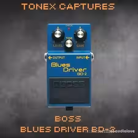DPE Pedals Boss BD-2 Blues Driver ToneX - Sample Pack Artwork