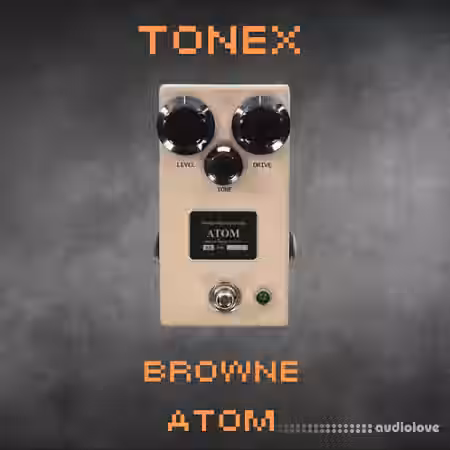 DPE Pedals Browne Atom ToneX - Sample Pack Artwork