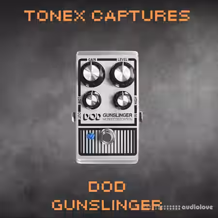 DPE Pedals DOD Gunslinger ToneX - Sample Pack Artwork