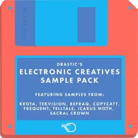 Drastic The Electronic Creatives Sample Pack [WAV, Synth Presets] - Sample Pack Artwork