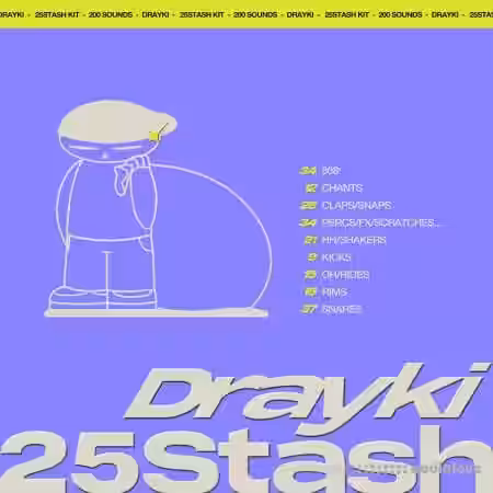 Drayki 25stash [WAV, Synth Presets] - Sample Pack Artwork