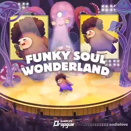 Dropgun Samples Funky Soul Wonderland [WAV] - Sample Pack Artwork