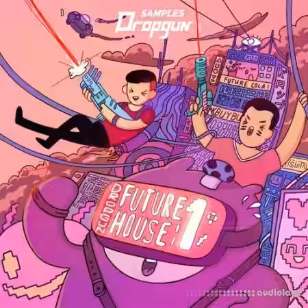 Dropgun Samples Future House Vol.1 [WAV, MiDi, Synth Presets] - Sample Pack Artwork