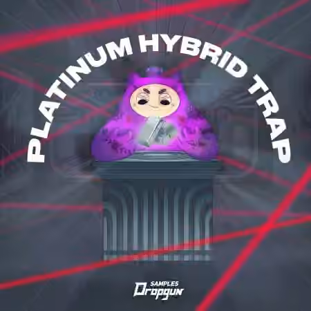 Dropgun Samples Platinum Hybrid Trap [WAV] - Sample Pack Artwork