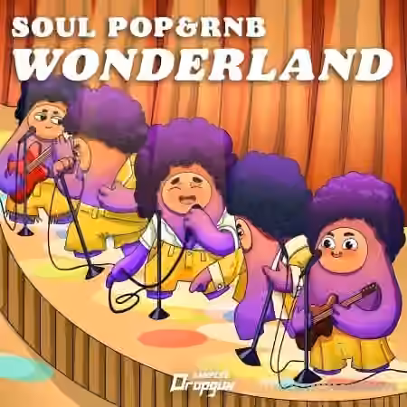 Dropgun Samples Soul Pop and RnB Wonderland [WAV, Synth Presets] - Sample Pack Artwork