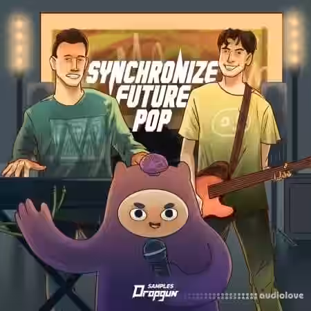 Dropgun Samples Synchronice Future Pop [WAV, Synth Presets] - Sample Pack Artwork