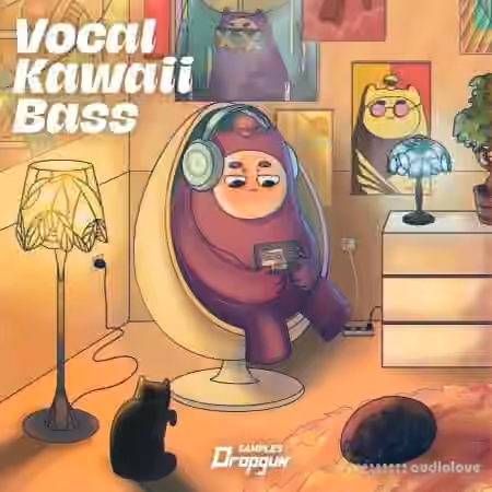 Dropgun Samples Vocal Kawaii Bass [WAV] - Sample Pack Artwork