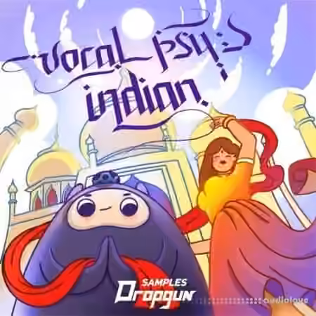 Dropgun Samples Vocal Psy Indian [WAV] - Sample Pack Artwork