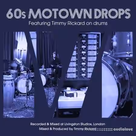 Drumdrops 60s Motown Drops [WAV] - Sample Pack Artwork