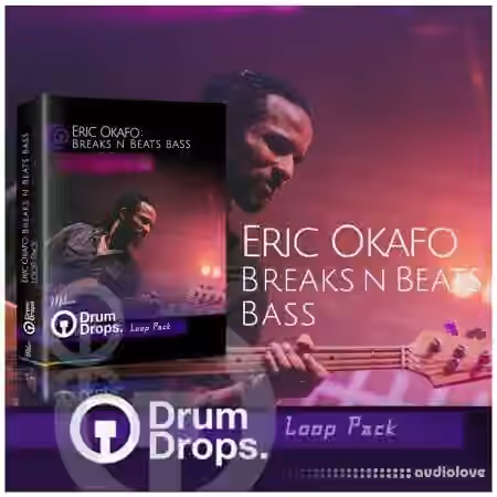 DrumDrops Eric OKafo Breaks N Beats Bass [WAV] - Sample Pack Artwork