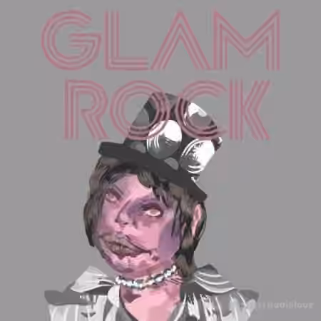 Drumdrops Glam Rock [WAV] - Sample Pack Artwork
