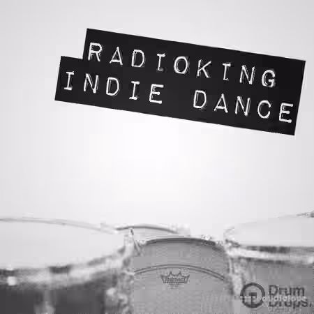 Drumdrops Radioking Indie Dance [WAV] - Sample Pack Artwork