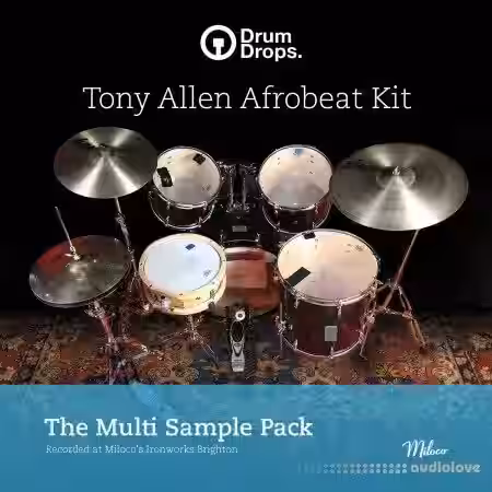 DrumDrops Tony Allen Afrobeat Kit: Multi Sample Pack [MULTiFORMAT] - Sample Pack Artwork