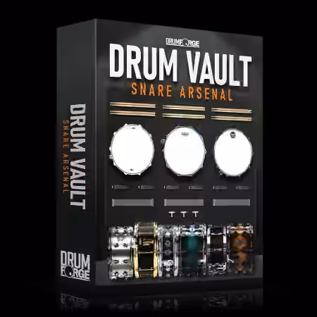 Drumforge Drum Vault Snare Arsenal One Shots Edition [WAV, Synth Presets]
