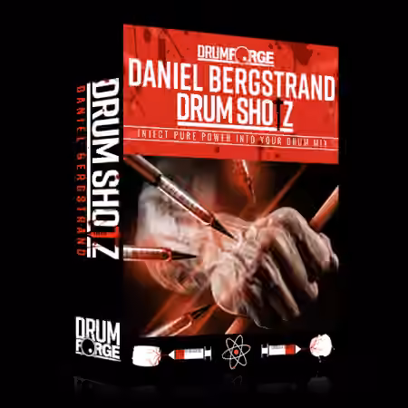 Drumforge DrumShotz Daniel Bergstrand v1.0.1 [WAV] - Sample Pack Artwork