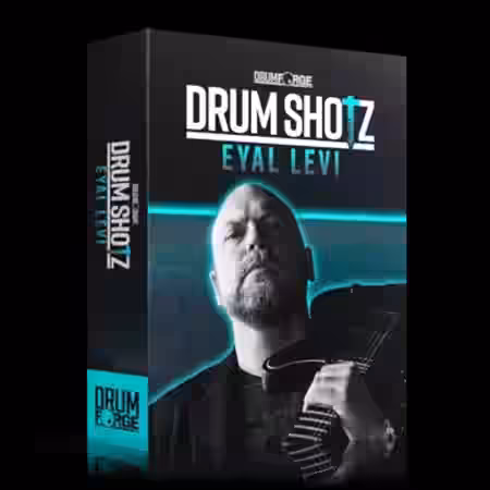 Drumforge Drumshotz Eyal Levi [WAV] - Sample Pack Artwork