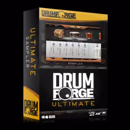 Drumforge I Ultimate [KONTAKT, TRiGGER, DRUMAGOG] - Sample Pack Artwork
