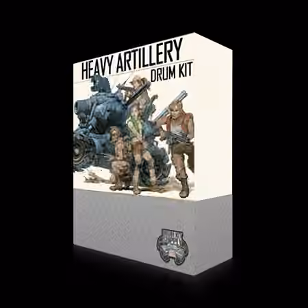 DrumKitsupply Heavy Artillery Drum Kit [WAV] - Sample Pack Artwork