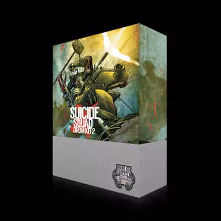 DrumKitsupply Suicide Squad Drum Kit Vol.2 [WAV] - Sample Pack Artwork