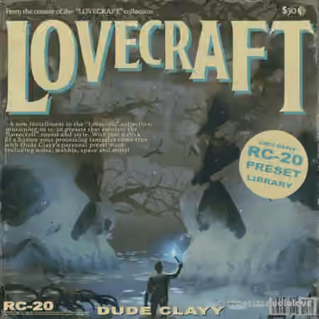 Dude Clayy Lovecraft (RC-20 Preset Library) [Synth Presets] - Sample Pack Artwork