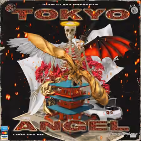 Dude Clayy Tokyo Angel (GFX/LOOP KIT) [WAV] - Sample Pack Artwork