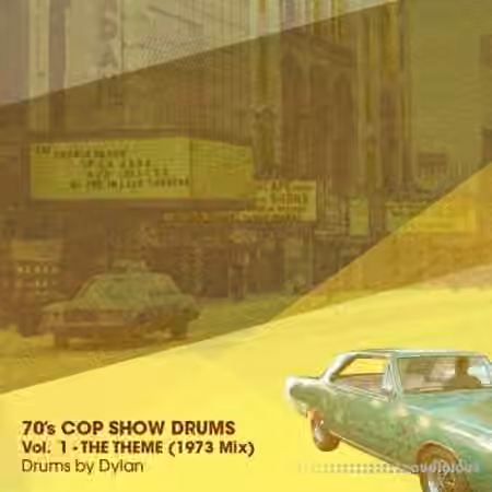 Dylan Wissing 70's COP SHOW DRUMS Vol.1 The Theme (1973 Mix) [WAV] - Sample Pack Artwork