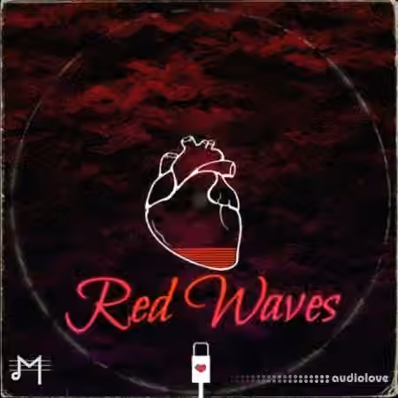 Dynasty Loops Red Waves [WAV] - Sample Pack Artwork