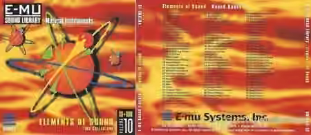 E-MU Classic Series Vol.10 Elements Of Sound 1MB [for Emulator X3]