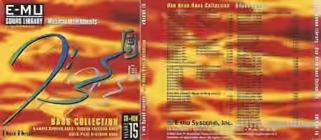 E-MU Classic Series Vol.15 Dan Dean Bass Collection [for Emulator X3]