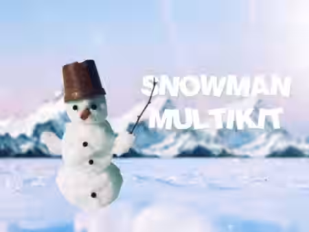 Eazybeats Snowman Multikit [WAV, Synth Presets, DAW Templates] - Sample Pack Artwork