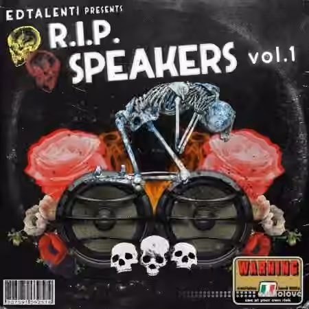 Ed Talenti Rip Speakers Vol.1 [DRUM KIT] [WAV] - Sample Pack Artwork