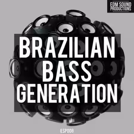 EDM Sound Productions Brazilian Bass Generation [WAV, MiDi] - Sample Pack Artwork